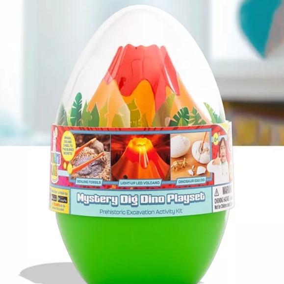 Ryan's World Toy Surprise Unboxing Dino Playset, Fossil Excavation Set with Dino - Picture 11 of 11